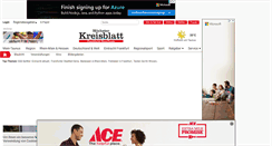 Desktop Screenshot of kreisblatt.de